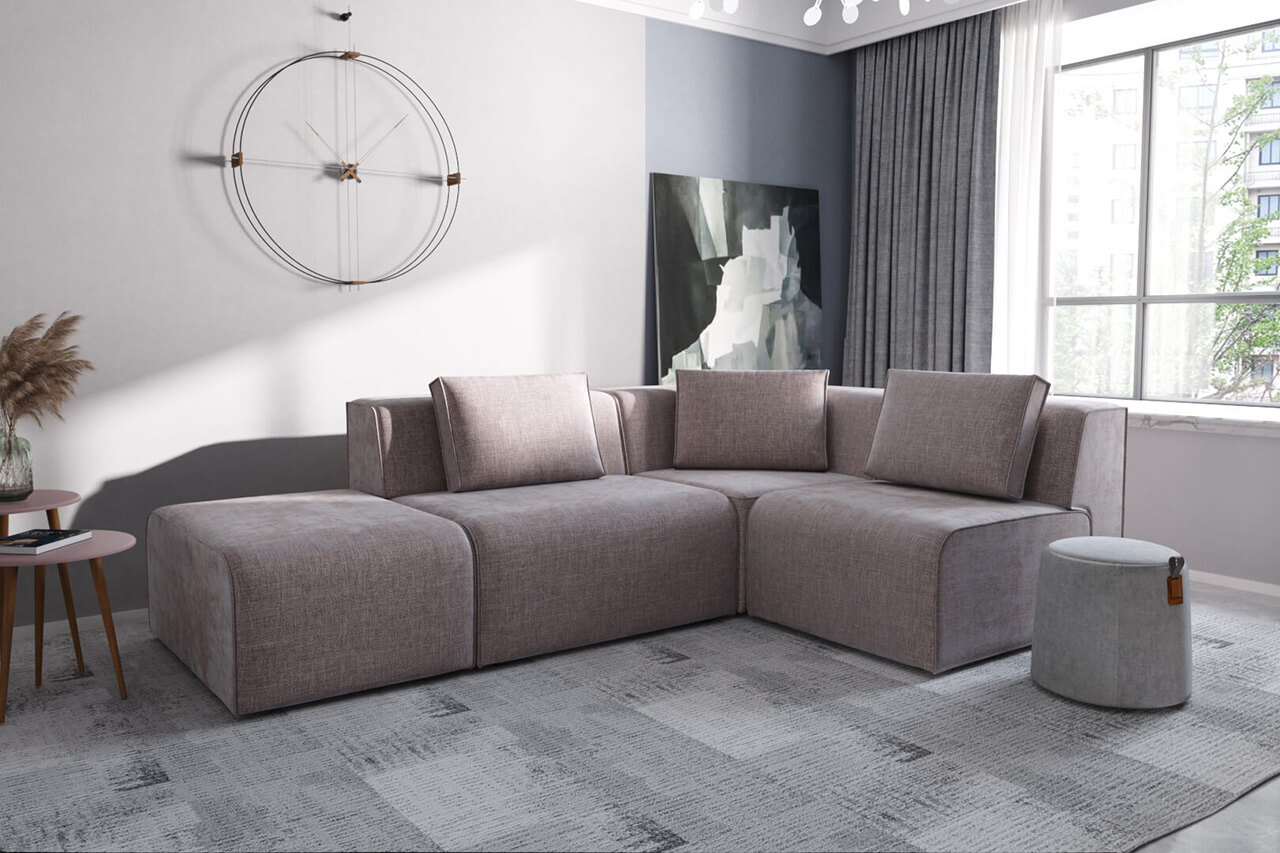 Купить пуф круглый PHIL